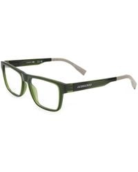 Lacoste - Brille Mit Eckigem Gestell - Lyst