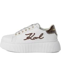 Karl Lagerfeld - Sneakers Con Suola Rialzata - Lyst