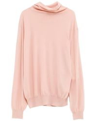 KHAITE - Annette High-Neck Sweater - Lyst