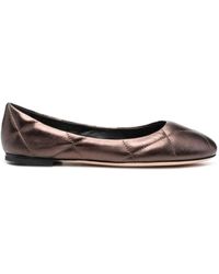 Agl Attilio Giusti Leombruni - Karin Padded Leather Ballerina Shoes - Lyst