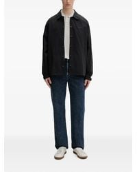 KENZO - Logo-Embroidered Knitted Polo Shirt - Lyst