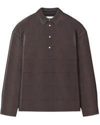 Nanushka - Mateo Long-Sleeves Polo Shirt - Lyst