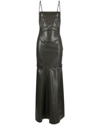 Nanushka - Freza Convertible Faux-leather Dress - Lyst