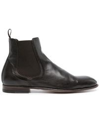 Officine Creative - Solitude 004 Leather Chelsea Boots - Lyst