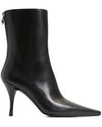 Tory Burch - Charlie Heeled Ankle Boots - Lyst