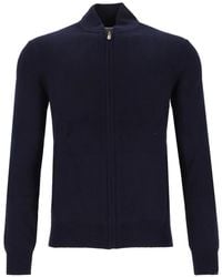 Bompard - Curtis Zip-Up Cardigan - Lyst