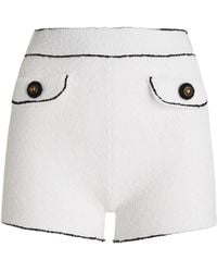 Moschino - Contrasting-Trim Shorts - Lyst