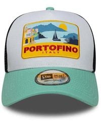 KTZ - Portofino-Patch Trucker Cap - Lyst