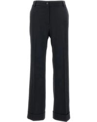 Alberto Biani - Cuffed Trousers - Lyst