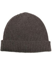 Rick Owens - Ribbed-Knit Beanie Hat - Lyst