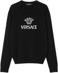 Versace - Trui Met Medusa-Patroon - Lyst