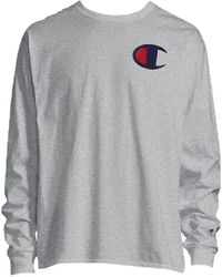 Champion - Heritage Logo-Patch T-Shirt - Lyst