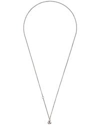 Werkstatt:münchen - Mini Anchor Chain Necklace - Lyst