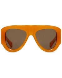 Jacques Marie Mage - Lunettes De Soleil Oversize Barclay - Lyst