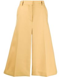 Stella McCartney Aライン ミディスカート - イエロー