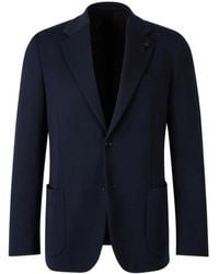 Lardini - Single-Breasted Blazer - Lyst