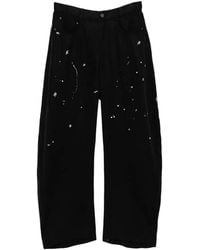 CROQUIS - Artisan Splash Relaxed Trousers - Lyst
