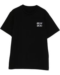 Sacai - Geoff Print T-Shirt - Lyst