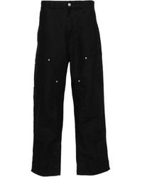 Carhartt - Walter Double Knee Broek Met Toelopende Pijpen - Lyst
