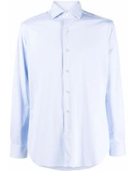 Xacus - Long-Sleeved Fitted Shirt - Lyst