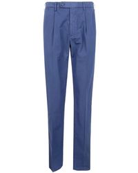 Incotex - Pleated Straight-Leg Trousers - Lyst