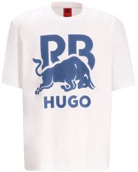 HUGO - X Rb Graphic T-Shirt - Lyst