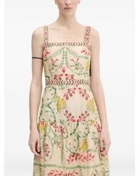 Pedro Del Hierro Madrid - Abito A Fiori - Lyst