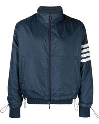 Thom Browne - Ripstop-Jacke mit Streifen - Lyst