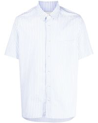 Nanushka - Striped Short-sleeve Shirt - Lyst