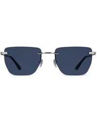 Lacoste - Rimless Rectangle-Frame Sunglasses - Lyst