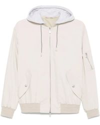 Eleventy - Jacke Mit Kapuze - Lyst