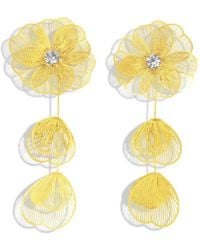 Hzmer Jewelry - Celestial Petal Drop Earrings - Lyst