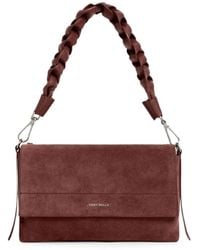 Coccinelle - Boheme Braided-Strap Suede Shoulder Bag - Lyst