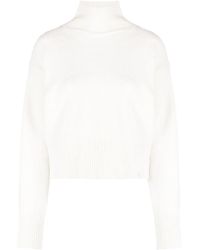 Calvin Klein - Pullover mit tiefen Schultern - Lyst