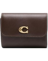 COACH - Logo-Plaque Fold Wallet - Lyst