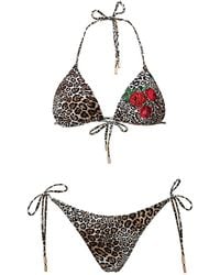 SOFIA ERHAN - Kyle Leopard-Print Bikini - Lyst