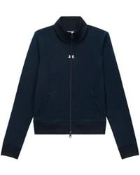 Courreges - Embroidered-Logo Tracksuit Jacket - Lyst