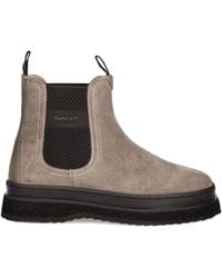 GANT - Sistown Pull-Tab Lug-Sole Boots - Lyst