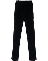 Moncler - Logo-Appliqué Corduroy Trousers - Lyst