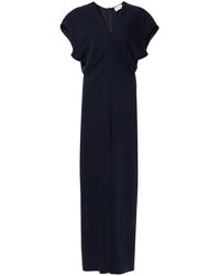 P.A.R.O.S.H. - Mono largo ancho con cuello en V - Lyst