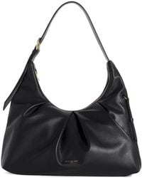 Maison Kitsuné - Bloom Pleated-Leather Shoulder Bag - Lyst