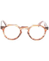 Lesca - Crown Xl Brille Mit Geometrischem Gestell - Lyst