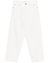 Haikure - Logo-Patch Wide-Leg Jeans - Lyst