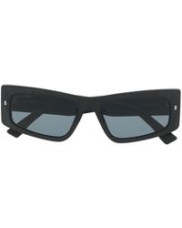 DSquared² - Icon 0007/s Rectangle-frame Sunglasses - Lyst