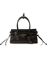 Prada - Mini Bonnie Schultertasche Mit Schnalle - Lyst