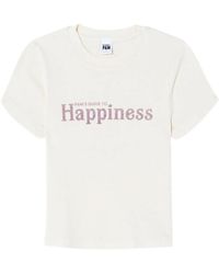 RE/DONE - X Pamela Anderson Cotton T-Shirt - Lyst