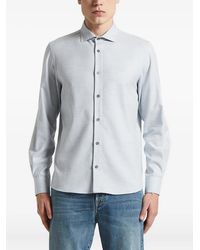 Peserico - Overhemd Met Lange Mouwen - Lyst