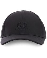 C.P. Company - Honkbalpet Met Geborduurd Logo - Lyst