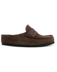 Birkenstock - Naples Wrapped Mixed Leather Loafers - Lyst