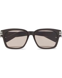 ZEGNA - Square-Frame Tinted Sunglasses - Lyst